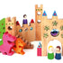 Bauspiel Large Fairytale Castle! Crafted with 16 large, jeweled castle blocks,