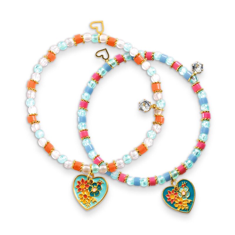 DJECO Art Kit - You & Me Heart Threading Beads Set