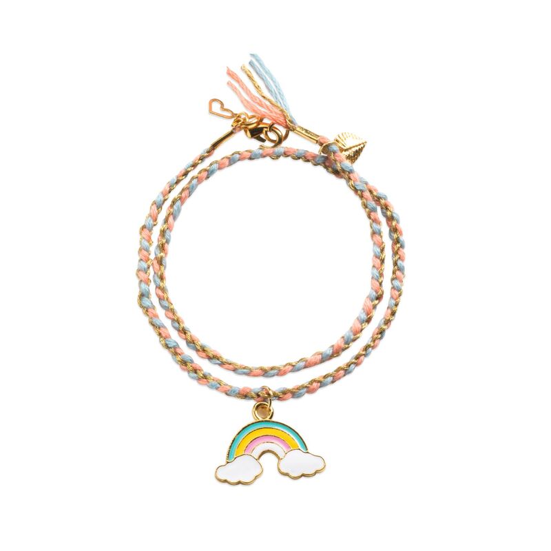 DJECO Art Kit - You & Me Rainbow Kumihimo Beads Set
