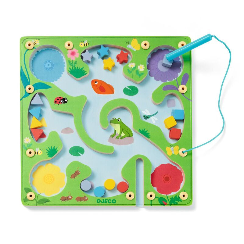 DJECO - Froggy Maze with Magnetic Pen