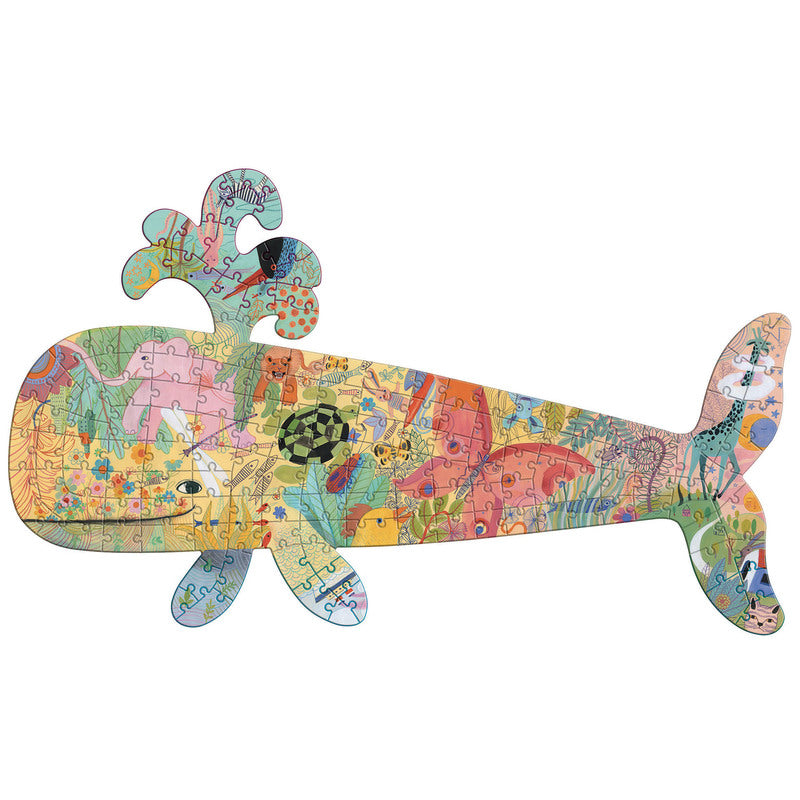 DJECO Puzzle Art Gallery - Whale Shaped 150pc
