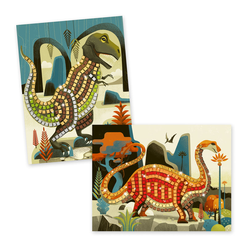 DJECO Art Kit - Mosaic Dinosaur
