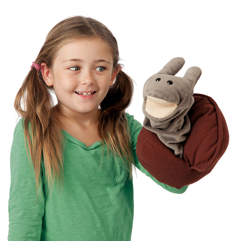 FOLKMANIS Hand Puppet - Snail