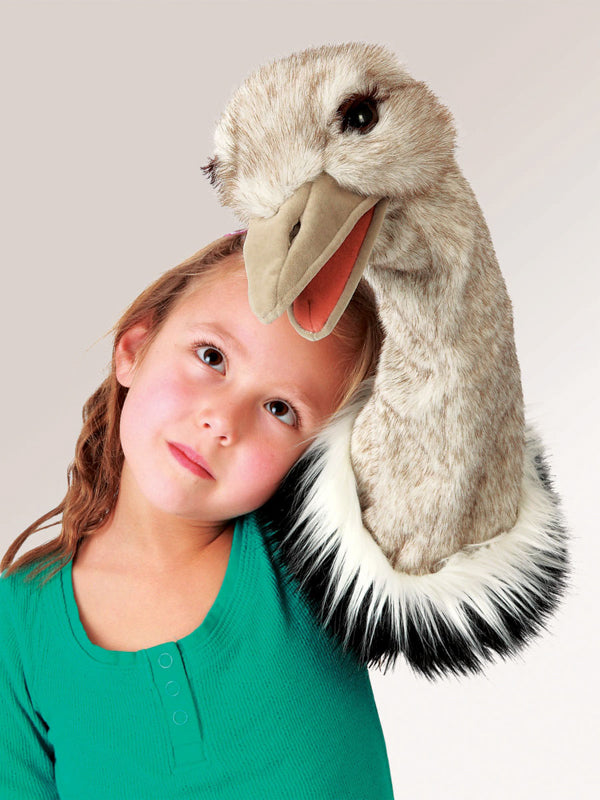 FOLKMANIS HAND PUPPETS Ostrich