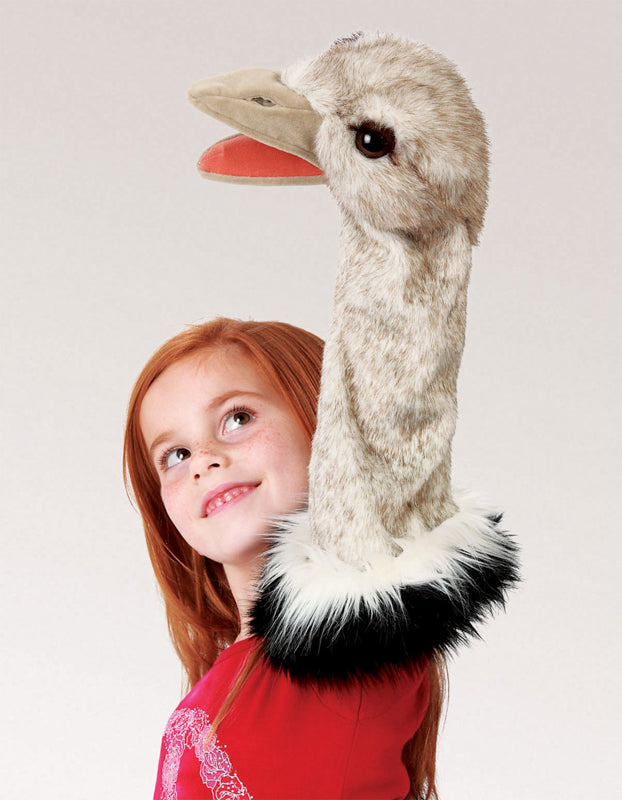 FOLKMANIS HAND PUPPETS Ostrich