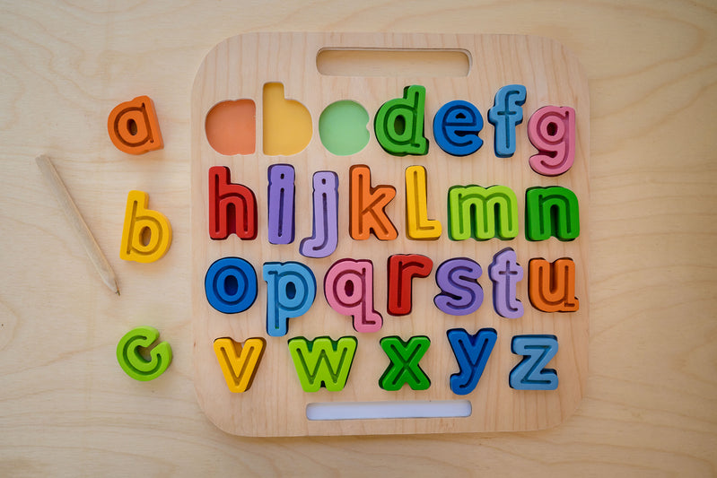 Lowercase ABC Trace Puzzle - Handcarry