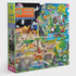 EEBOO Memory Match Game - Cottage Fairies Hexagon