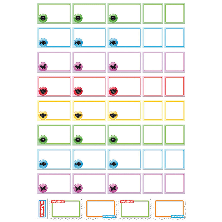 FIESTA CRAFTS Magnetic Chart - Our Week Chart