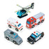 Wooden Vehicles - Emergency Vehicles - Set of 5