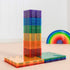 CONNETIX Magnetic Tiles - Rainbow Square Pack 42 pc
