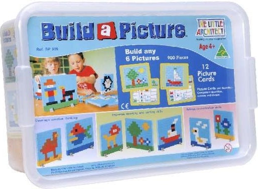 The Little Architect - Build A Picture - 900 Piece