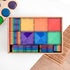CONNETIX Magnetic Tiles - Rainbow Creative Set - 102 pc Piece