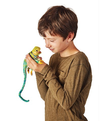 FOLKMANIS - Finger Puppet - Collared Lizard