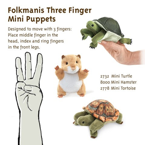 Folkmanis  Finger Puppet- Hamster