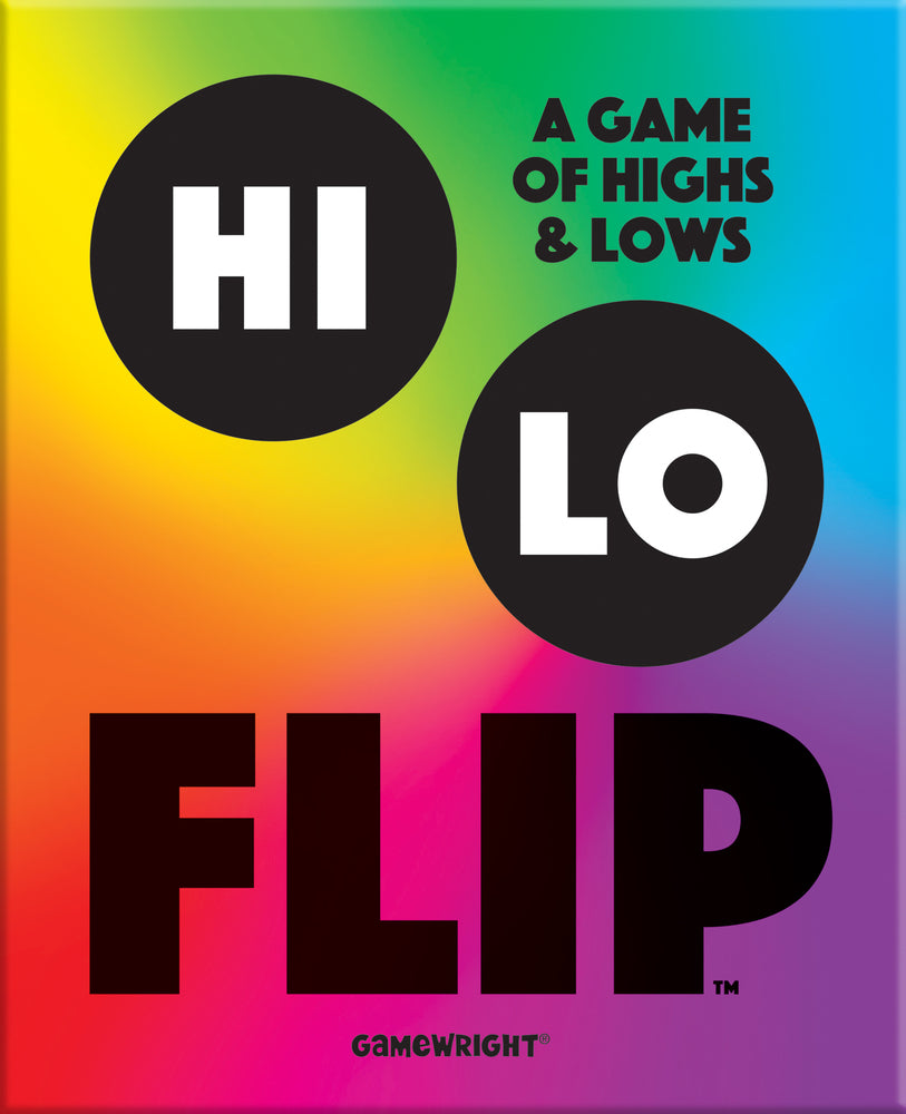 GAMEWRIGHT -Hi Lo Flip - Card Game