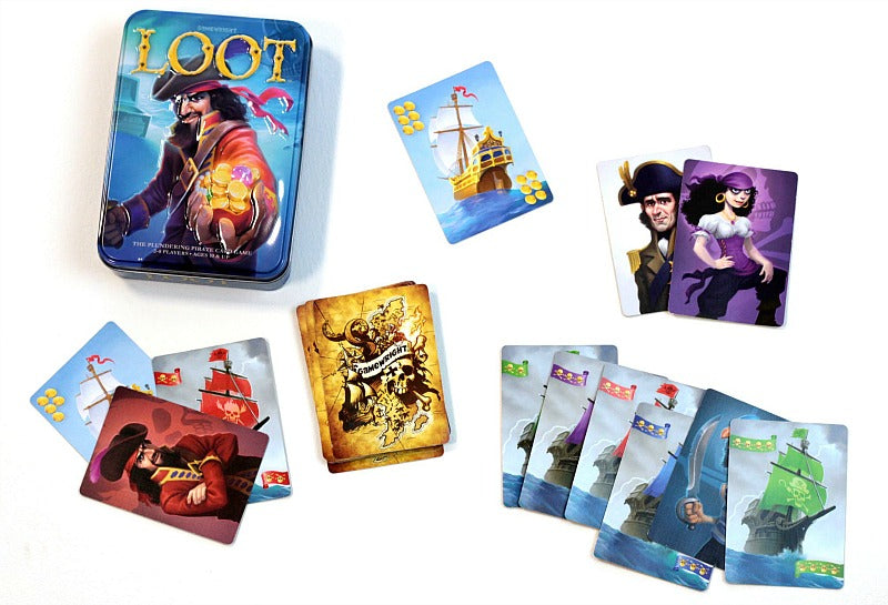 Loot - Pirate Card Game - Deluxe Tin