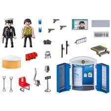 PLAYMOBIL City Action  - Police Station - Play Box - 70306