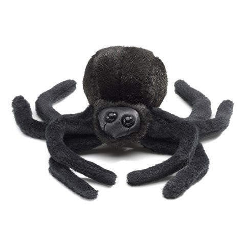 FOLKMANIS Finger Puppet - Spider Black