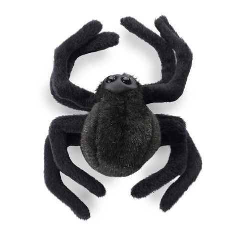 FOLKMANIS Finger Puppet - Spider Black