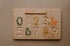 Qtoys - Number Tracing Board - Wooden