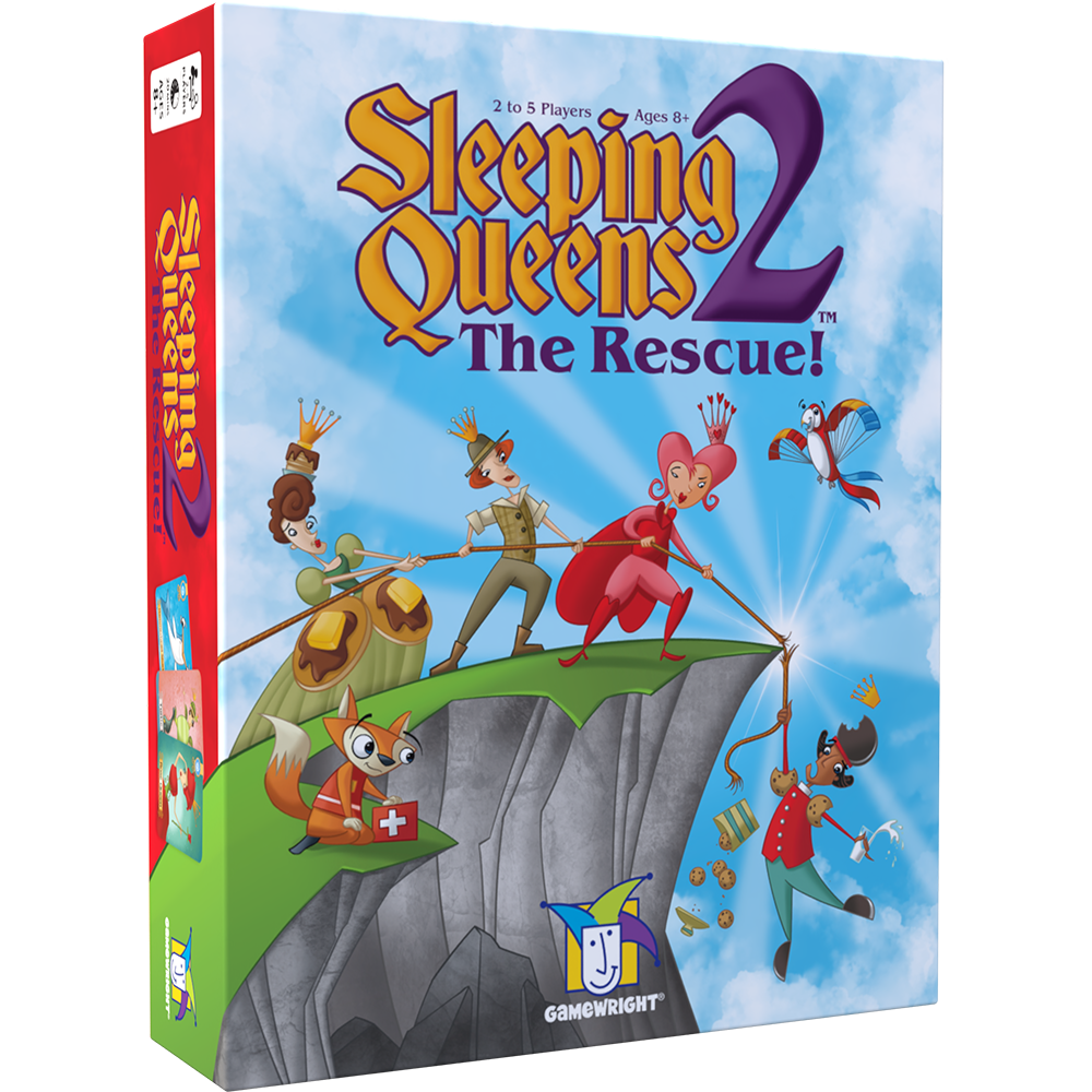 GAMEWRIGHT Sleeping Queens The Rescue  - Card Game