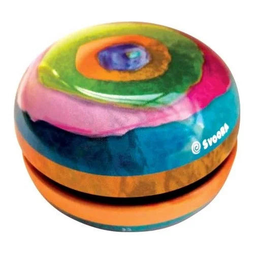 Tin Yo-Yo - Free Spinning - Single - Assorted Fantasy Designs