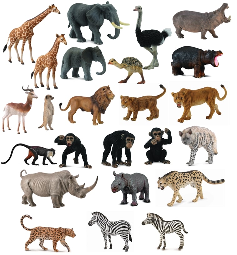 CollectA - Wildlife Africa -Set A - Set of 24