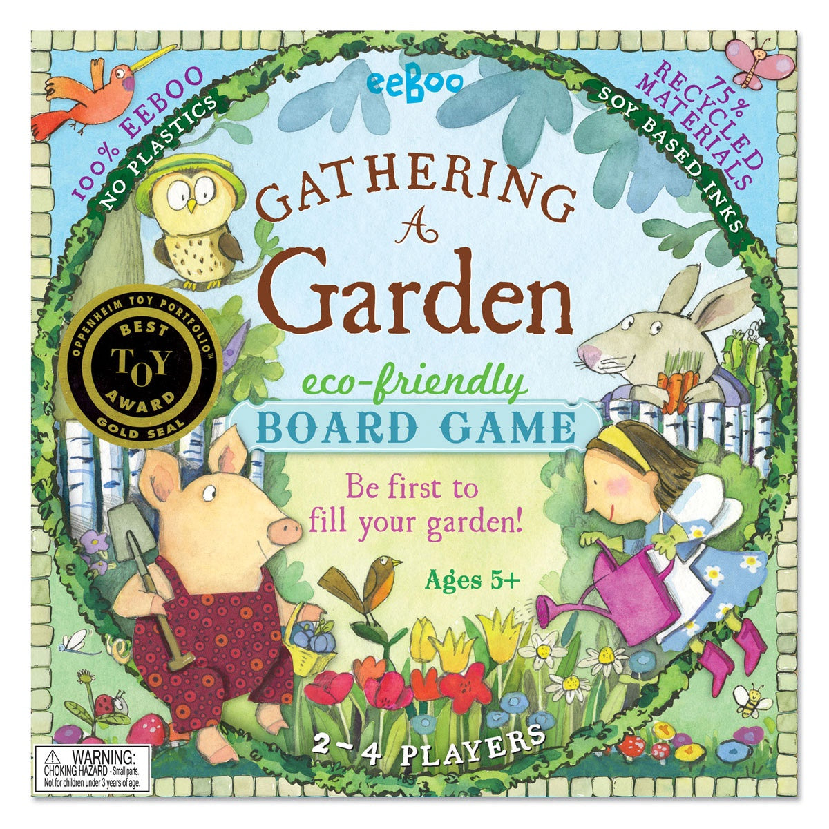 eeBoo Board Game Gathering Garden