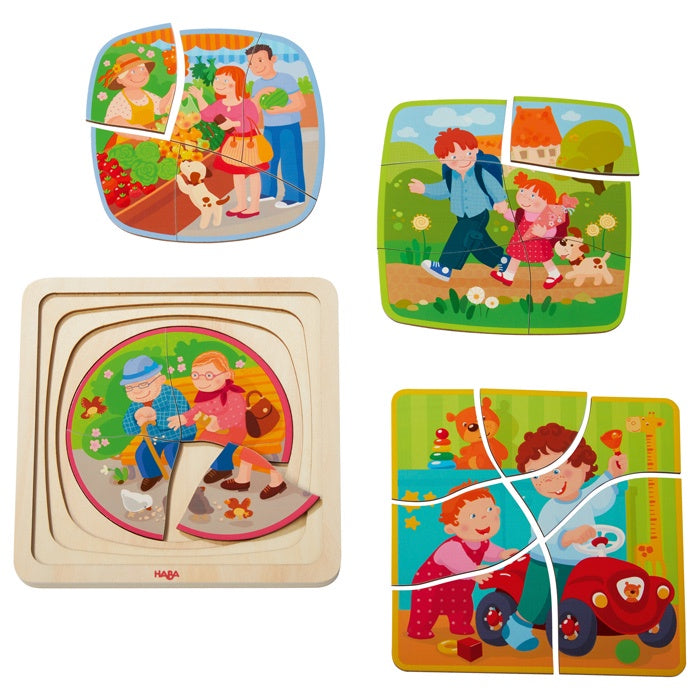 HABA Puzzle - Life - Wooden