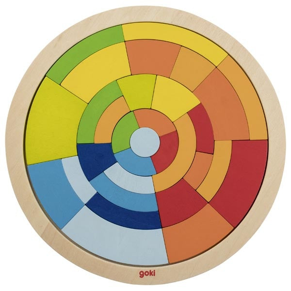 GOKI Circle Puzzle - Wooden - 57699