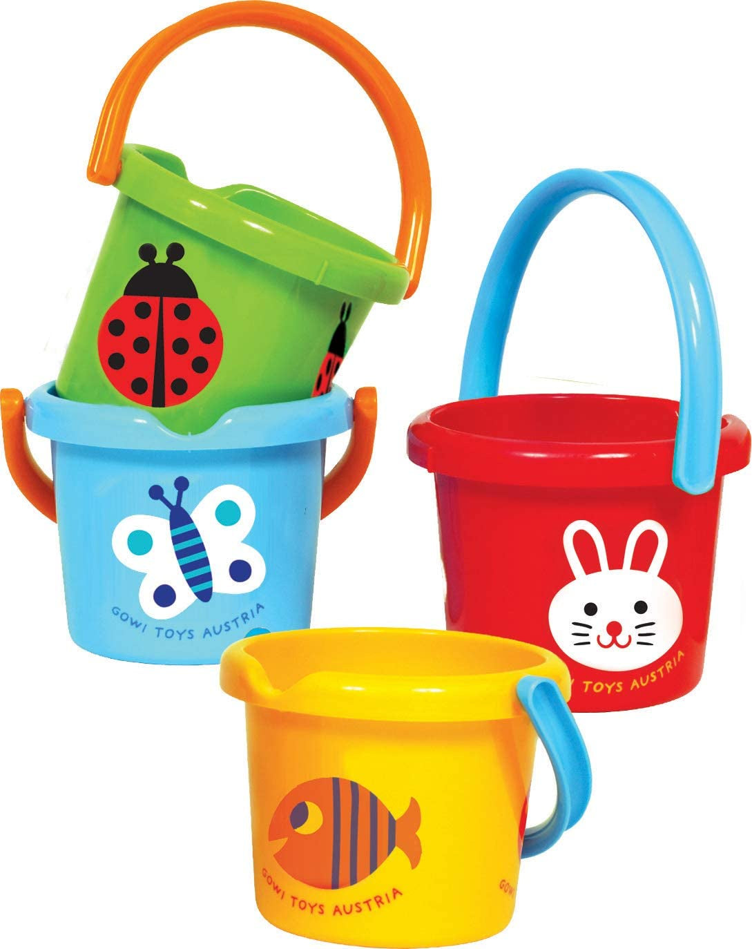 GOWI TOYS -  Bucket, 14cm - Assorted Designs