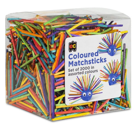EC - Matchsticks Coloured Packet 2000