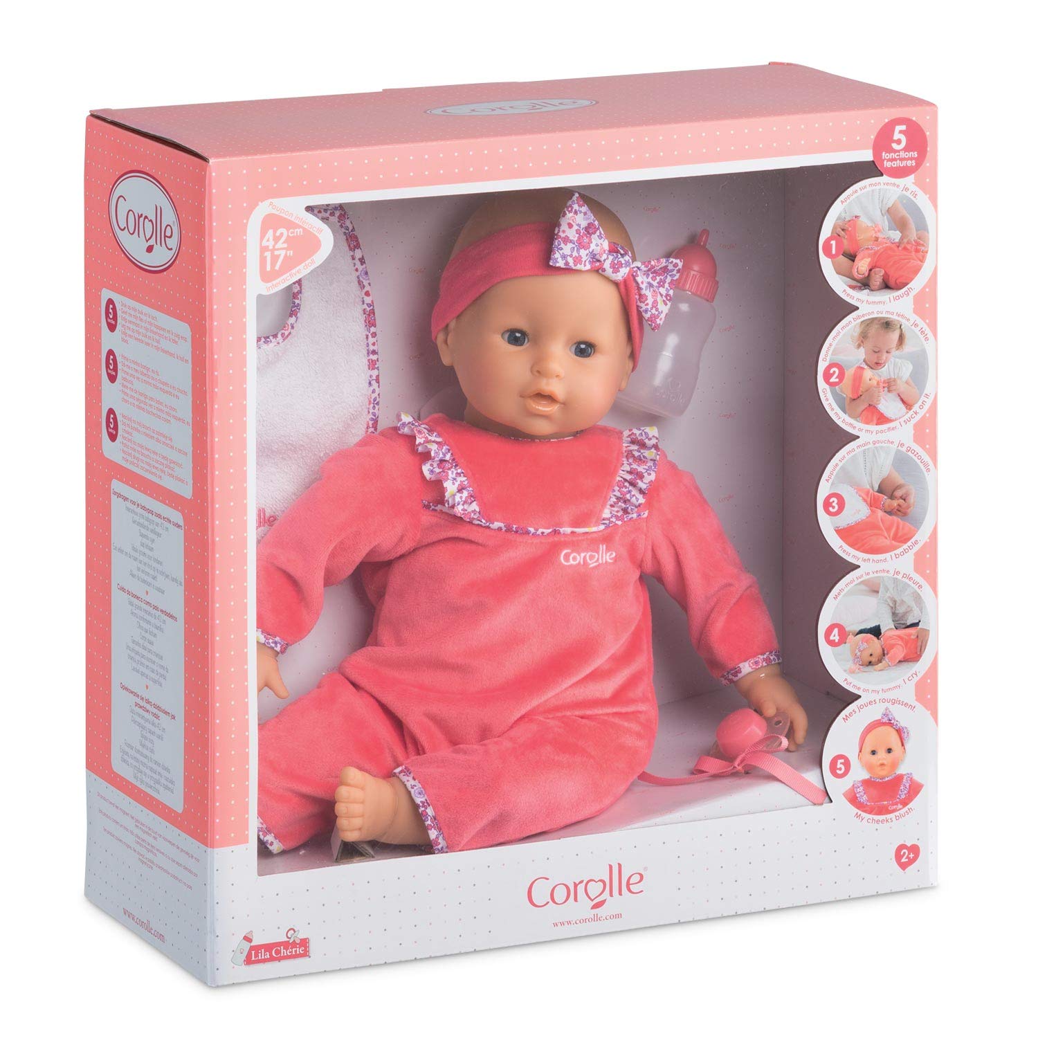 Corolle Doll - Mon Classique - Lila Cherie Doll - 42cm