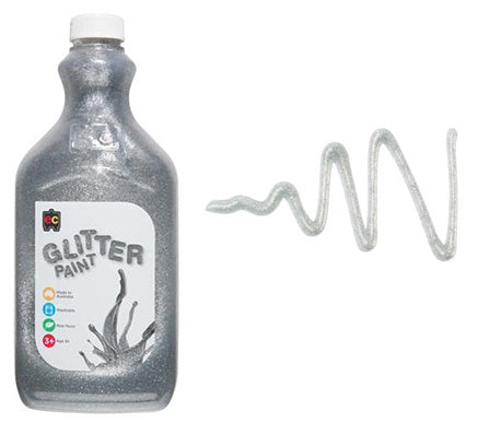 EC Glitter Paint - 2 Litre - Silver