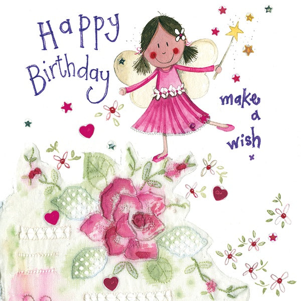 Greeting Card - Alex Clark Fairy Birthday Wish