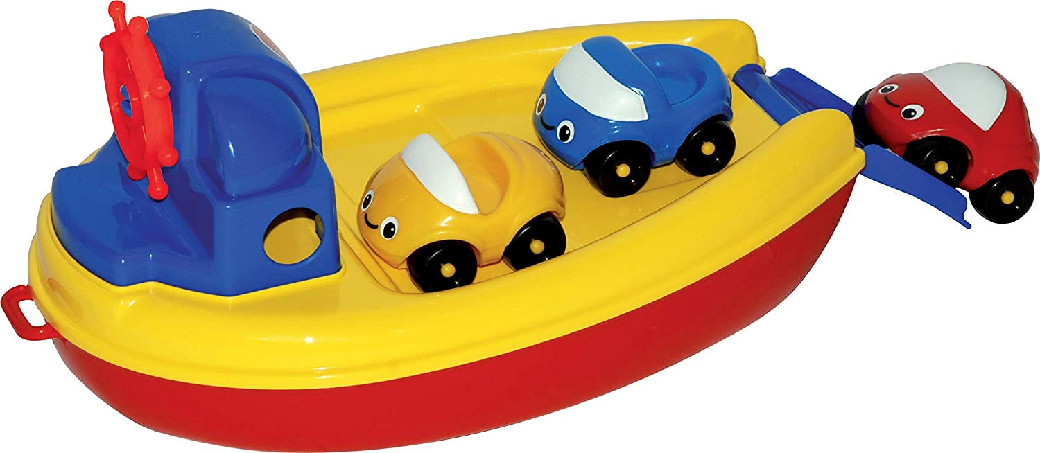 GOWI TOYS - Ferry Boat with 3 Cars