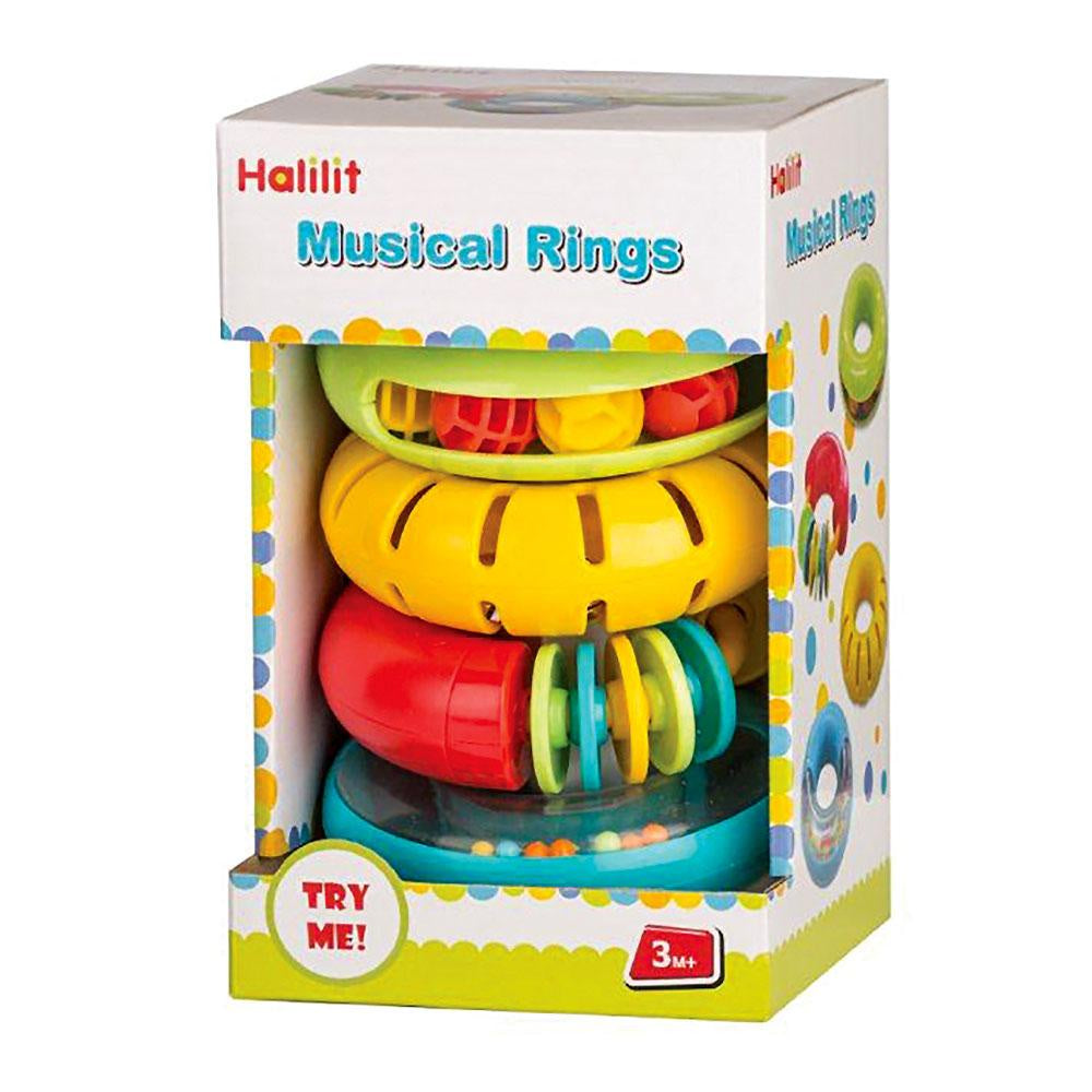 Halilit - Musical Rings - Set of 4