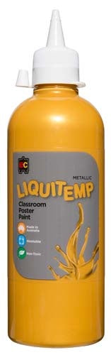 EC Liquitemp Metallic Paint - 500ml -  Gold