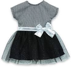 COROLLE MaCorolle - Clothing - Dress Black & Grey Evening - 36cm