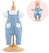 Corolle - Mon Classique - Clothing - T-Shirt & Overall Blue - 36cm Baby