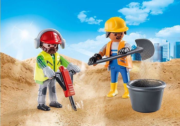 PLAYMOBIL City Action Construction - Construction Workers 70272