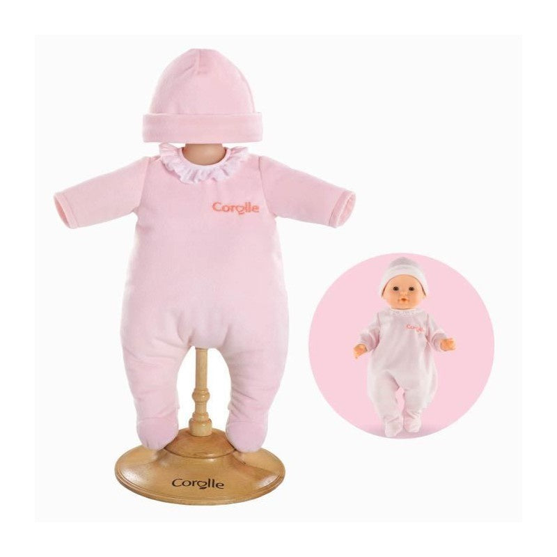 Corolle - Mon Classique - Clothing - Pyjamas Rose Pink- 36m Baby