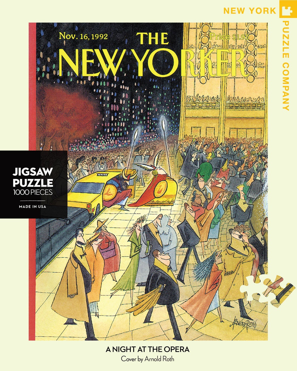 New York Puzzle Co. - Night At The Opera- 1000 pc