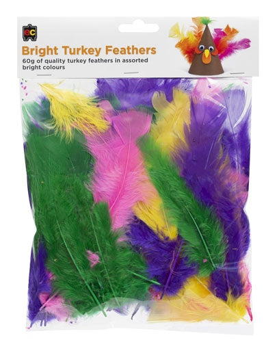 EC Feathers Turkey  - Brights -  60g