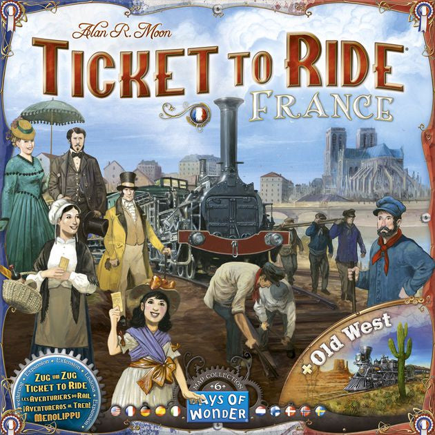 TICKET TO RIDE - France/Old West - Expansion