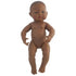 Miniland Doll - Latin American Girl - 40 cm UNDRESSED -Anatomically Correct Baby