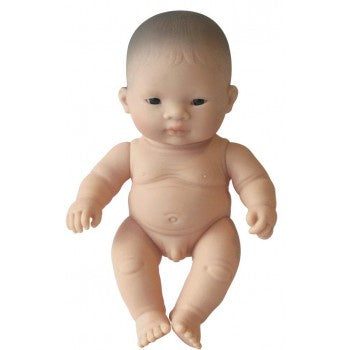 MINILAND Doll Asian Boy 21cm Undressed Anatomically Correct Baby Doll