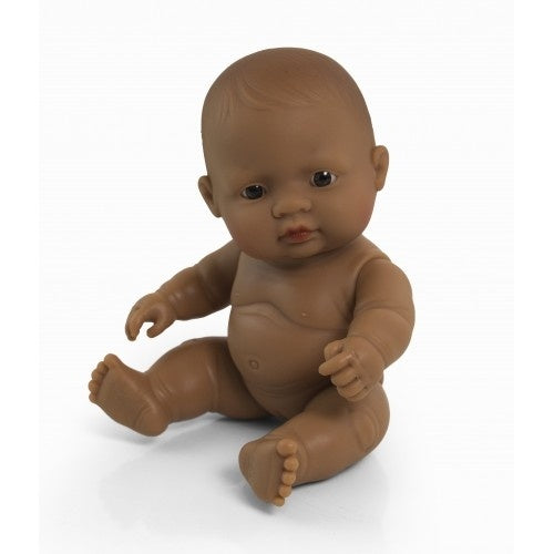 MINILAND Doll Latin Girl 21cm Undressed Anatomically Correct Baby Doll
