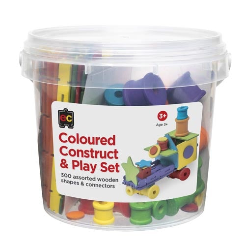 EC - Coloured Construct & Play Jar 300
