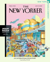 New York Puzzle Co. - JFK International Rocketport - 1000 Piece